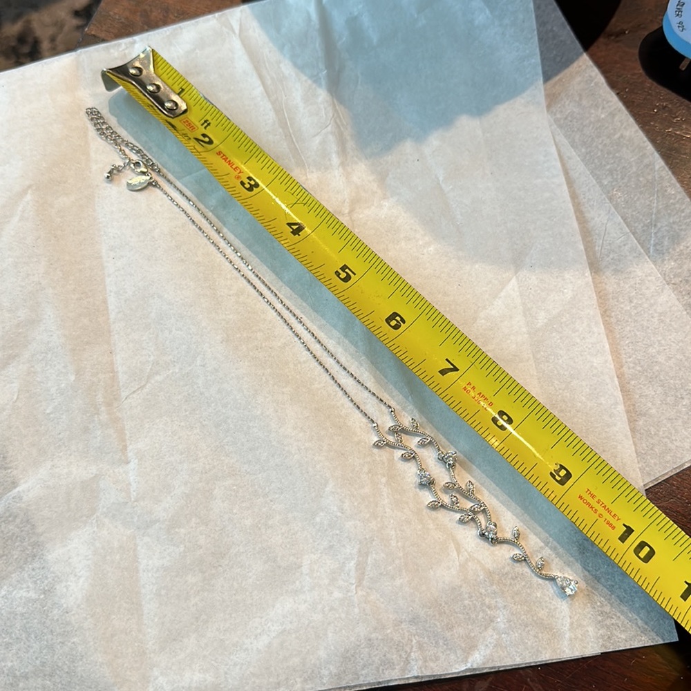 Cookie Lee Rhinestone Crystals Adjustable Drop Pe… - image 7